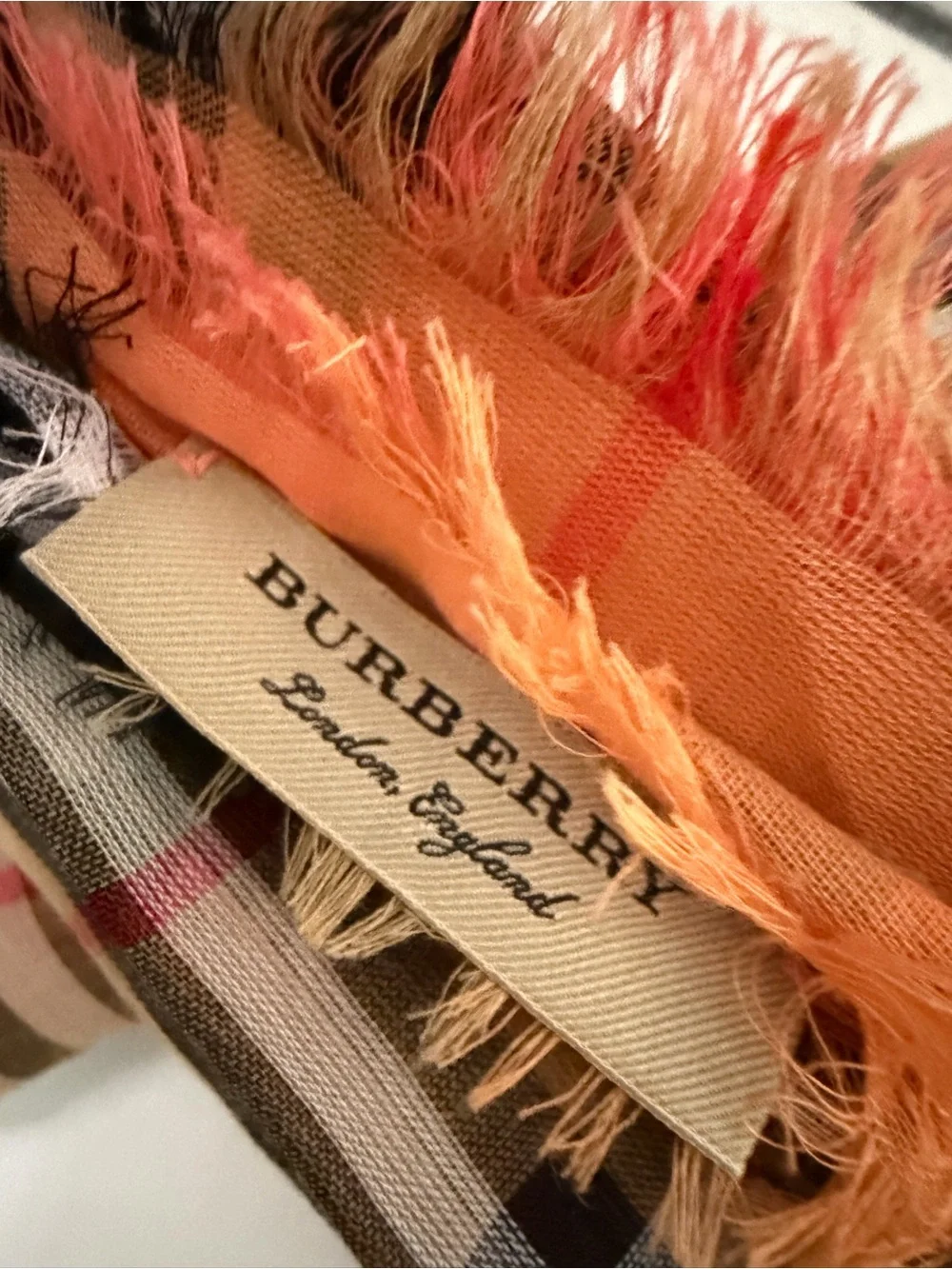 Burberry image shows